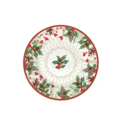 Services De Table En Porcelaine​|Christmas Berries>Easy Life Assiette à dessert CHRISTMAS BERRIES