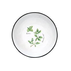 Quotidienne|Services De Table En Porcelaine​>Easy Life Assiette creuse Ø 18 cm en porcelaine HERBARIUM