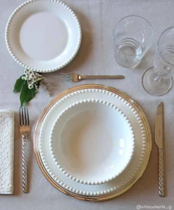 Moderne|Services De Table En Porcelaine​>Easy Life Assiette creuse Ø 20 cm Tiffany WHITE