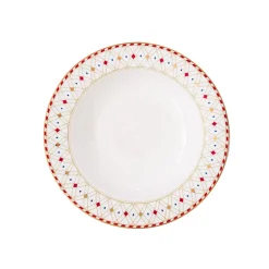 Noël|Services De Table En Porcelaine​>Easy Life Assiette creuse CHRISTMAS WONDERLAND