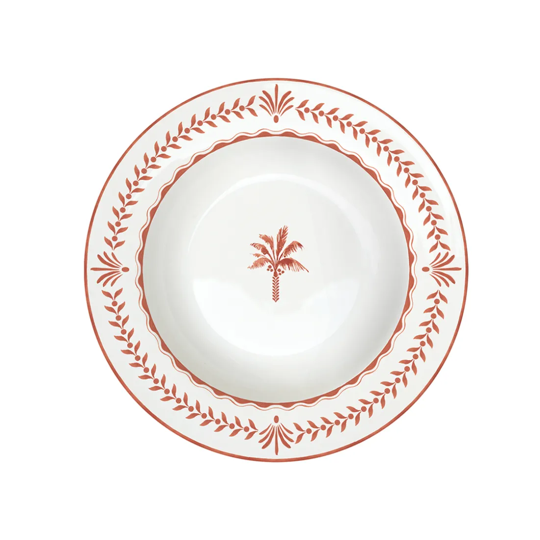 Services De Table En Porcelaine|Exotic Vibes>Easy Life Assiette creuse EXOTIC VIBES