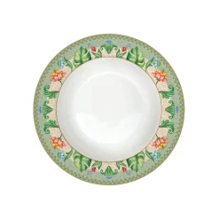 Services De Table En Porcelaine​|Jungle Vibes>Easy Life Assiette creuse JUNGLE VIBES