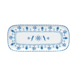 Services De Table En Porcelaine​|Exotic Vibes>Easy Life Assiette de service bleue EXOTIC VIBES