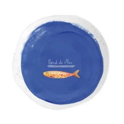 Maritime|Services De Table En Porcelaine>Easy Life Assiette àdessert BORD DE MER – VersBLU