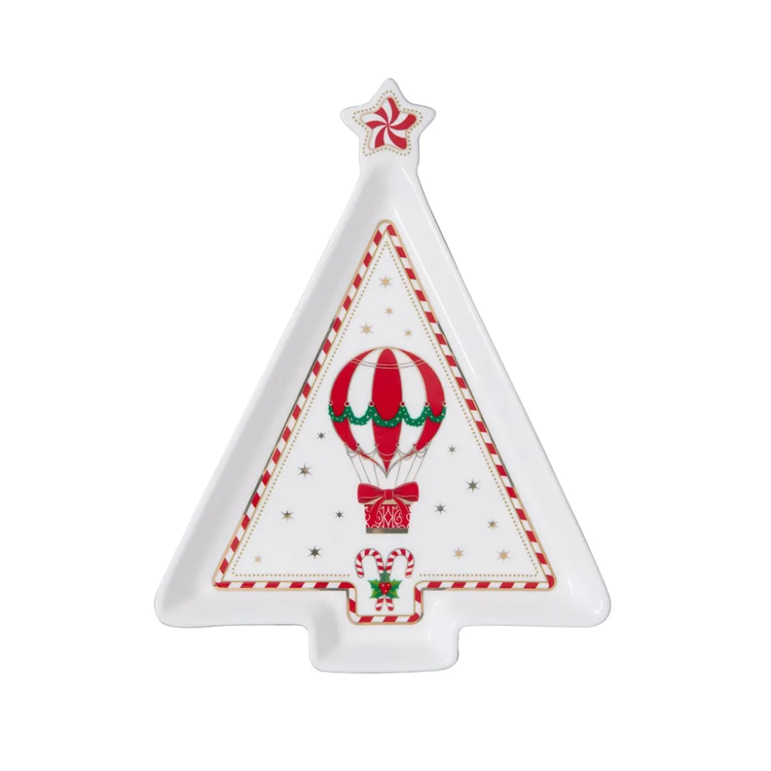 Noël|Christmas Wonderland>Easy Life Assiette en forme de sapin CHRISTMAS WONDERLAND