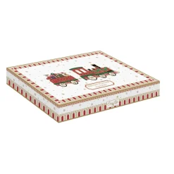 Noël|Services De Table En Porcelaine​>Easy Life Assiette en forme de train POLAR EXPRESS