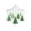 Services De Table En Porcelaine​|Festive Trees>Easy Life Assiette en forme d’étoile FESTIVE TREES