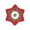 Noël|Services De Table En Porcelaine​>Easy Life Assiette en forme d’étoile CHRISTMAS BERRIES