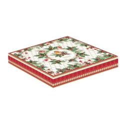 Noël|Services De Table En Porcelaine​>Easy Life Assiette en forme d’étoile CHRISTMAS BERRIES