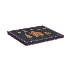 Noël|Gingerbread>Easy Life Assiette forme 21 x 25,5 cm GINGERBREAD