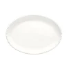 Moderne|Services De Table En Porcelaine​>Easy Life Assiette ovale 32,5×23 cm Tiffany WHITE