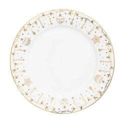 Noël|Services De Table En Porcelaine​>Easy Life Assiette plate CHRISTMAS LIGHTs