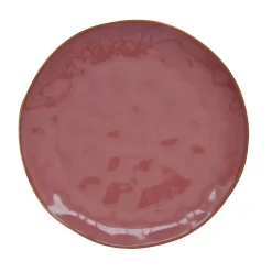 Moderne|Services De Table En Porcelaine>Easy Life Assiette plate en porcelaine de Ø 26 cm BURGUNDY