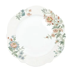 Romantique|Services De Table En Porcelaine​>Easy Life Assiette plate en porcelaine de Ø 26 cm ZEN GARDEN WHITE