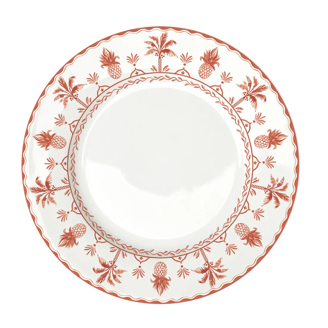 Services De Table En Porcelaine|Exotic Vibes>Easy Life Assiette plate EXOTIC VIBES