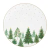 Services De Table En Porcelaine​|Festive Trees>Easy Life Assiette plate FESTIVE TREES
