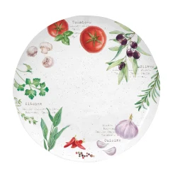 Services De Table En Porcelaine​|Home & Kitchen>Easy Life Assiette plate HOME & KITCHEN