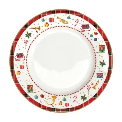 Noël|Services De Table En Porcelaine​>Easy Life Assiette plate VINTAGE NUTCRACKER