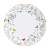 Nature|Services De Table En Porcelaine​>Easy Life Assiette PlateFLEURS ET PAPILLONS