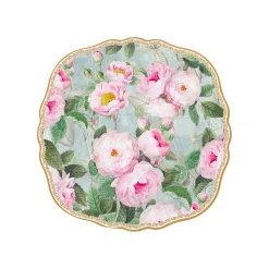 Romantique|Services De Table En Porcelaine​>Easy Life Assiette ROSES IN BLOOM