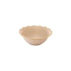 Romantique|Services De Table En Porcelaine​>Easy Life Bol Ø 12 cm beige FLEURI