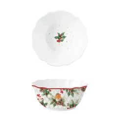 Noël|Services De Table En Porcelaine​>Easy Life Bol Ø 20 cm CHRISTMAS BERRIES