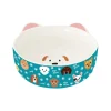 Gamelle Pour Animaux En Porcelaine|Pet Lovers>Easy Life Bol avec pieds antidérapants DOGS FAMILY