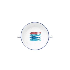 Maritime|Services De Table En Porcelaine​>Easy Life Bol avec poignées Ø 12 cm SARDINE’S PARTY