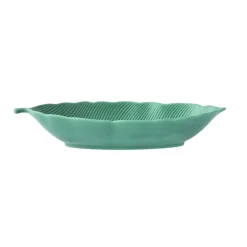 Moderne|Services De Table En Porcelaine>Easy Life Bol feuille en porcelaine 30×13 cm eaves LIGHT GREEN