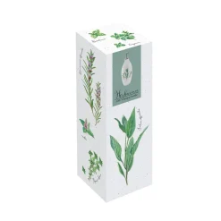 Quotidienne|Cuisine>Easy Life Bouteille à huile/vinaigre en porcelaine, 300 ml HERBARIUM