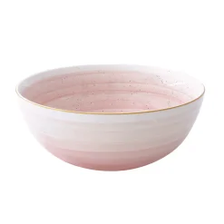 Moderne|Services De Table En Porcelaine​>Easy Life Coffret de 2 bols en porcelaine Ø 22 cm PINK