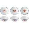 Services De Table En Porcelaine​|Côte De Mer>Easy Life Ensemble 3 bols Ø 10 cm CÔTE DE MER