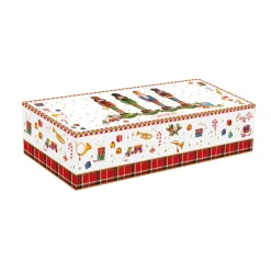 Noël|Services De Table En Porcelaine​>Easy Life Ensemble apéritif avec 3 bols et base en bambou Vintage NUTCRACKER