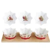 Noël|Services De Table En Porcelaine​>Easy Life Ensemble apéritif avec 3 bols CHRISTMAS MEMORIES