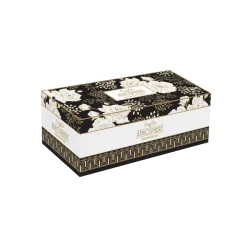 Coffret Cadeau|Services De Table En Porcelaine​>Easy Life Ensemble apéritif avec 4 bols et plateau en bambou ART DECO & FLOWERS