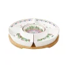 Romantique|Services De Table En Porcelaine​>Easy Life Ensemble apéritif avec 5 bols et un plateau SPRING PARADE