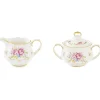 Romantique|Petit Dejeuner>Easy Life Ensemble cremier et sucrier en porcelaine 200 ml + 200 ml