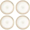 Services De Table En Porcelaine​|Festive>Easy Life Ensemble de 4 assiettes à dessert FESTIVE