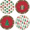 Services De Table En Porcelaine​|Jingle Bells>Easy Life Ensemble de 4 assiettes à dessert JINGLE BELLS