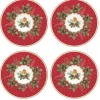 Services De Table En Porcelaine​|Christmas Berries>Easy Life Ensemble de 4 assiettes à dessert CHRISTMAS BERRIES