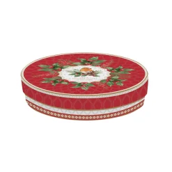 Services De Table En Porcelaine​|Christmas Berries>Easy Life Ensemble de 4 assiettes à dessert CHRISTMAS BERRIES