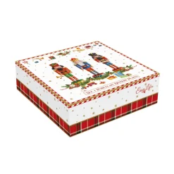 Noël|Services De Table En Porcelaine​>Easy Life Ensemble de 4 assiettes àdessert Vintage NUTCRACKER