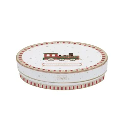 Noël|Services De Table En Porcelaine​>Easy Life Ensemble de 4 assiettes àdessert POLAR EXPRESS