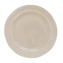 Moderne|Services De Table En Porcelaine​>Easy Life Ensemble de 6 assiettes en porcelaine de Ø 26,5 cm BEIGE