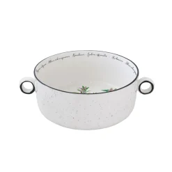 Quotidienne|Services De Table En Porcelaine​>Easy Life Ensemble de 2 bols avec poignées en porcelaine Ø 20 cm HERBARIUM