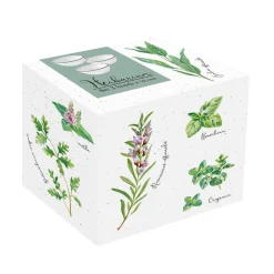 Quotidienne|Services De Table En Porcelaine​>Easy Life Ensemble de 3 bols en porcelaine Ø 10 cm HERBARIUM