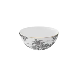Moderne|Services De Table En Porcelaine​>Easy Life Ensemble de 6 bols en porcelaine Ø 12 cm RAIN FOREST