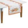 Services De Table En Porcelaine​|Harvest>Easy Life Ensemble de 2 chemins de table 45 x 140 cm HARVEST
