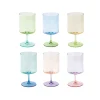 Services De Table En Porcelaine​|Rainbow>Easy Life Ensemble de 6 goblets RAINBOW