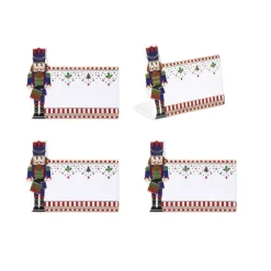 Noël|Nutcrackers>Easy Life Ensemble de 4 marque-places NUTCRACKER